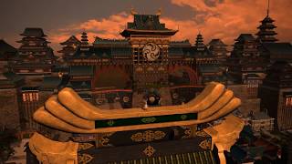 FFXIV Stormblood  Kugane Jump quest guide for Sightseeing Log 100 the last jump [upl. by Mairem]