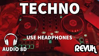 8D Techno Mix  8D AUDIO USE HEADPHONES [upl. by Gracia]