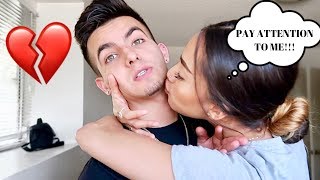 IGNORING MY GIRLFRIEND FOR 24 HOURS PRANK [upl. by Einatirb]