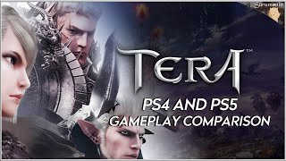 TERA  PS4 vs PS5 Gameplay and Performance Comparison [upl. by Ivzt]