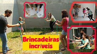 5 BRINCADEIRAS INCRÍVEIS PARA FAMÍLIA  Dia das Crianças [upl. by Yelha]