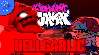 FNF Vs Tricky Mod  HELLGARLIC HELLCLOWN with WARIO LAUGHING [upl. by Arytahs]