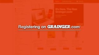 Registering on Graingercom [upl. by Fortin743]