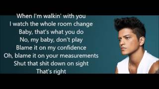 Bruno Mars  Finesse Lyrics Video [upl. by Proulx]