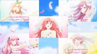 Gotoubun no kimochi AMV  the quintessential quintuplets OP [upl. by Haleemaj485]