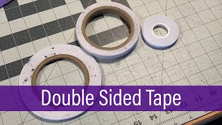 Double Sided Tape Tips and Tricks [upl. by Aivul]