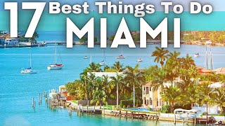 Best Things To Do in Miami Florida 4K [upl. by Ahsiugal]