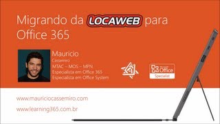 Migrando Locaweb para Office 365 [upl. by Charis854]