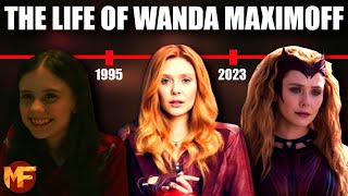 The Life of Wanda Maximoff Scarlet Witch Entire Timeline MCU ExplainedRecap [upl. by Eirallam]