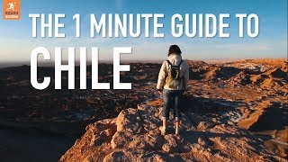 The 1 minute guide to Chile [upl. by Idnahk]