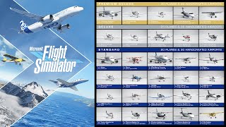 Microsoft Flight Simulator 2020  Official Planes and HandCrafted Airports Overview [upl. by Gotcher]