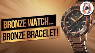 World First Full Bronze Bracelet Zelos Swordfish 40mm [upl. by Hnah]