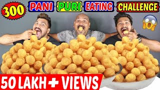 300 PANI PURIGOLGAPPA EATING COMPETITION  PANI PURI CHALLENGE  Food Challenge India Episode58 [upl. by Jacobsen]