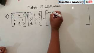 Quick Matrix Multiplication ALL Types Class 12  CBSE [upl. by Erreit230]