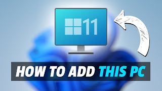 How to add This PC icon to your desktop on Windows 11 [upl. by Clayton266]