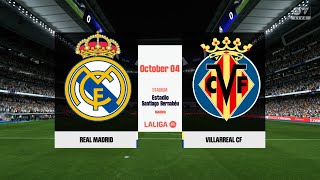 FC 25  Real Madrid vs Villarreal  La Liga 2425 Full Match  PS5 [upl. by Congdon]