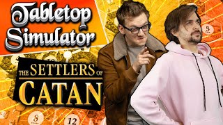 Tabletop Simulator Settlers of Catan [upl. by Marlin]