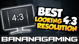 How to get the best looking 43 resolution Great for CSGO [upl. by Stanzel]