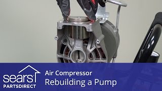 How to Rebuild an Air Compressor Pump [upl. by Lovato]