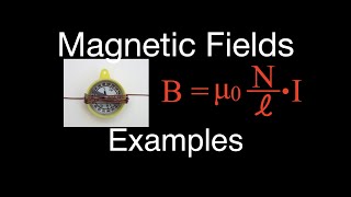 Magnetism 6 of 13 Magnetic Field of a Coil Example Calculations [upl. by Ignazio278]