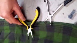 Zipper SliderPull Replacement  Repair a zipper without replacing it [upl. by Shirline]