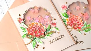 Tulle Shaker Cards [upl. by Gula180]