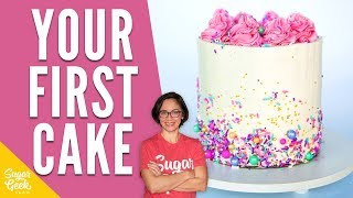 How to Decorate Your First Cake [upl. by Sebastiano978]