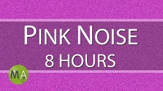 Pink Noise 8 Hours for Relaxation Sleep Studying and Tinnitus [upl. by Rad]