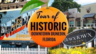 Tour of Historic Downtown Dunedin Florida [upl. by Ennairak]