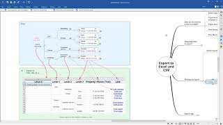 Excel Import and Export with MindManager [upl. by Yeleak953]