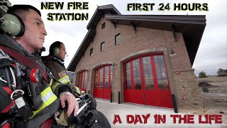 First 24 Hours in a New Fire Station  A Day in the Life [upl. by Mayer]