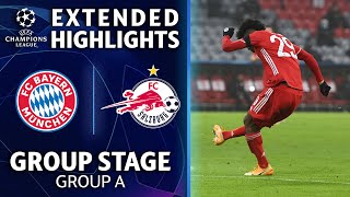 Bayern Munich vs Salzburg Extended Highlights  UCL on CBS Sports [upl. by Edbert]