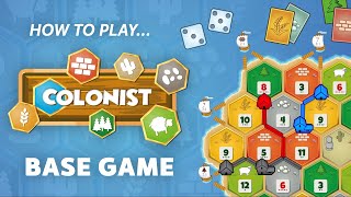 Colonist io  How to Play Catan Online [upl. by Banyaz543]