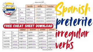 Unlock Spanish irregular preterite verbs with these simple hacks [upl. by Locklin]