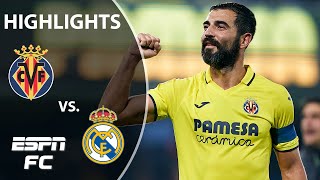 Villarreal vs Real Madrid  La Liga Highlights  ESPN FC [upl. by Avehstab188]