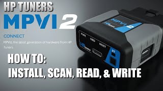 HOW TO Setup And Use HP Tuners NEW Interface [upl. by Aiciruam870]