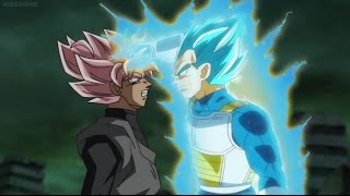 Vegeta VS Goku Black Rematch  Dragon Ball Super Episode 63 English Sub [upl. by Pigeon]