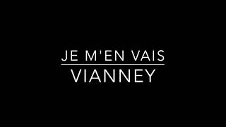 Je men vais  Vianney karaoke piano [upl. by Schecter72]