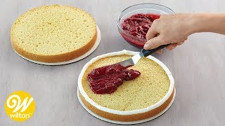 How to Assemble and Fill a Cake  Wilton [upl. by Einberger]