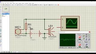 How to add MICROPHONE in proteus [upl. by Lindsay642]