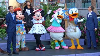 Disneys Riviera Resort Grand Opening Ceremony with Mickey Minnie Donald and Daisy  Disney World [upl. by Anawaj233]