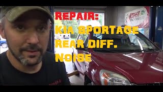 Kia Sportage  Noise Coming From Rear Differential Part I [upl. by Yedoc]