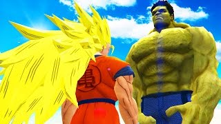 GOKU vs HULK  Epic Battle [upl. by Jew]