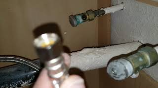 How to Replace Faucet Supply Line EASY [upl. by Issim3]