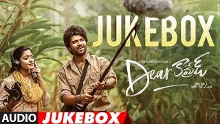 Dear Comrade Telugu Jukebox  Vijay Devarakonda Rashmika  Justin Prabhakaran [upl. by Thornburg644]