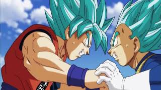 GOKU VS VEGETA BATALLA FINAL AUDIO LATINO DRAGON BALL SUPER HD [upl. by Nyltiak]