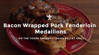 Bacon Wrapped Pork Tenderloin Medallions [upl. by Ikkir]