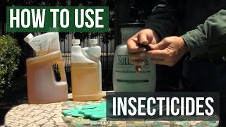 How To Use Insecticides [upl. by Atiugram740]