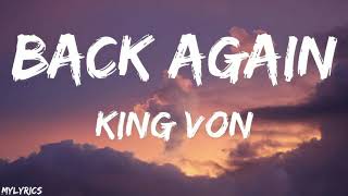 King Von amp Lil Durk “We Back Again” feat Prince Dre Lyrics [upl. by Gnoc]