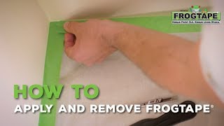 How to Apply and Remove FrogTape® [upl. by Sass]